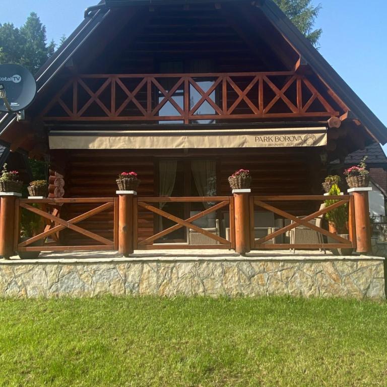 Brvnare Park Borova - Koliba sa 2 Spavaće Sobe - 6