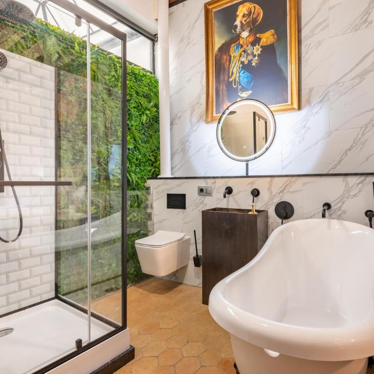 Dog Admiral - Urban Guest House - Habitación Doble Deluxe con bañera - 6