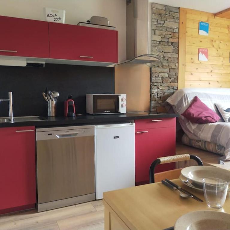 *Tout confort*4 pers*Centre Isola 2000 - Appartement 1 Chambre - 6