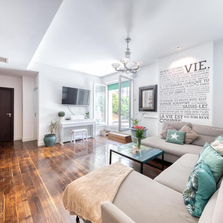 Peaceful Haven, Terrace in Nice - Appartement 3 Chambres - 2