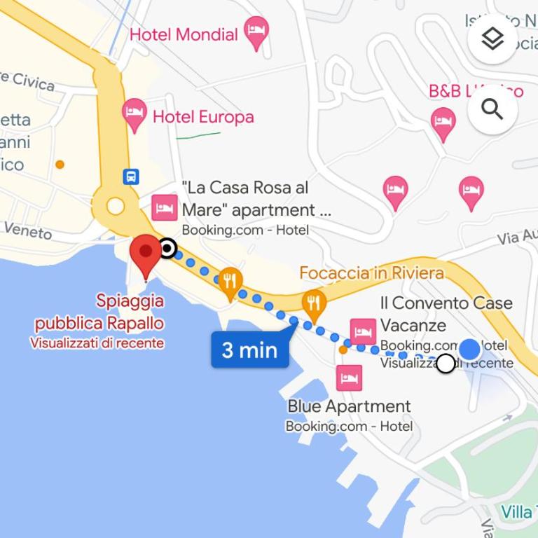 ELEGANT HOUSE BY THE SEA RAPALLO - 50 meters from the beach ,near Portofino - Appartamento Deluxe - 38