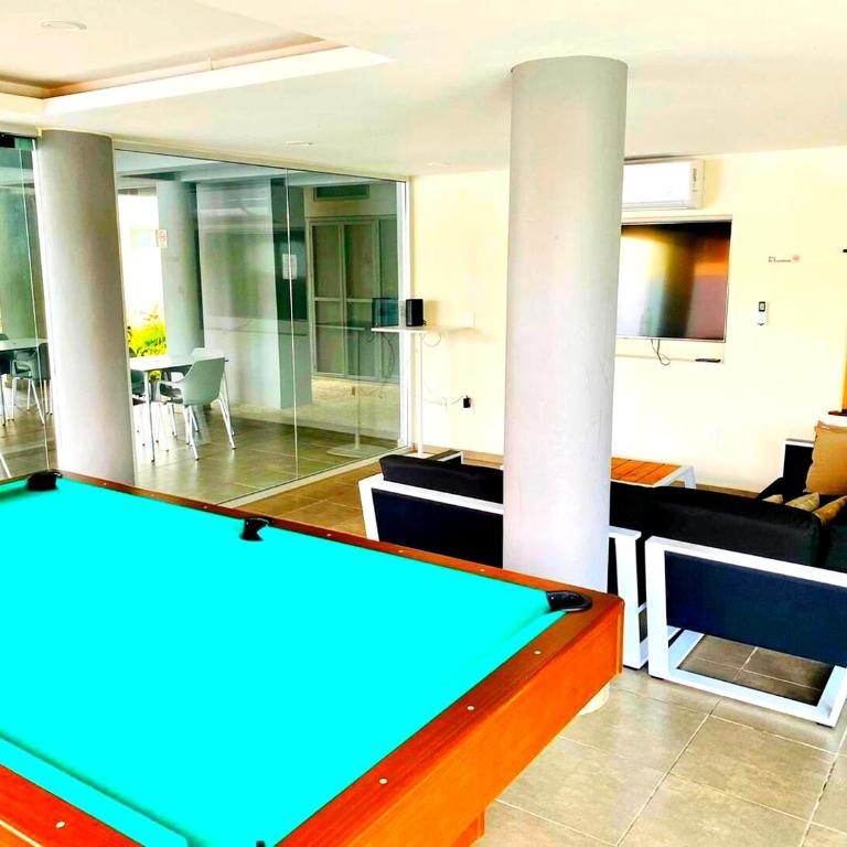 Excelente Departamento con Alberca cerca de Playa - Residencial Coto Mareta I - Two-Bedroom Apartment - 22
