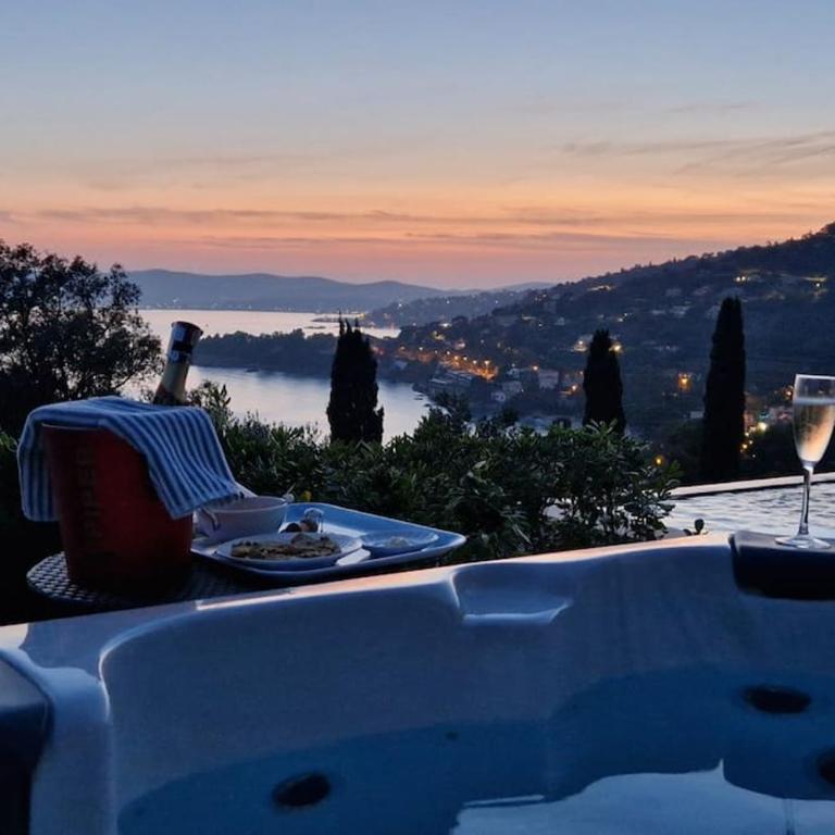 Splendide villa vue mer 180° à 500 m de la plage - Villa - 28