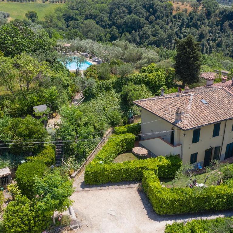 Podere Oliveta - 5 appartamenti con Piscina e Vista - Appartamento con 2 Camere da Letto - 1