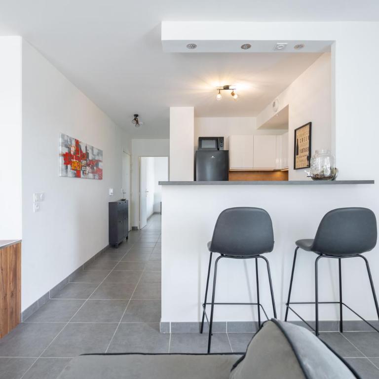 T2 Entre plage et centre ville-Terrasse/Parking - Apartamento de 1 dormitorio - 12