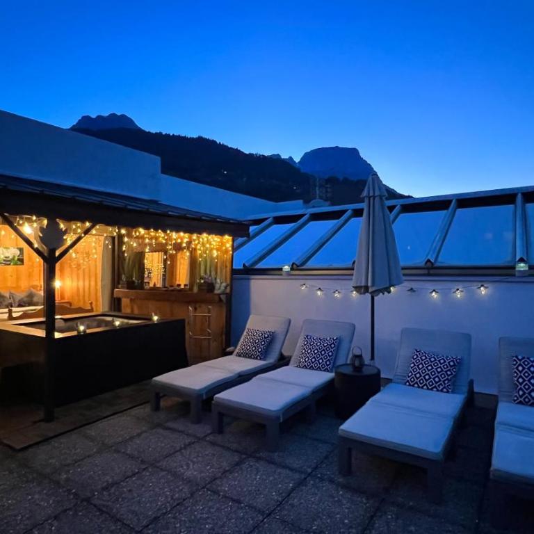 Le petit paradis au pied du Monte Blanco,jacuzzi privé, Rooftop,air de jeux - Appartement 2 Chambres - 28