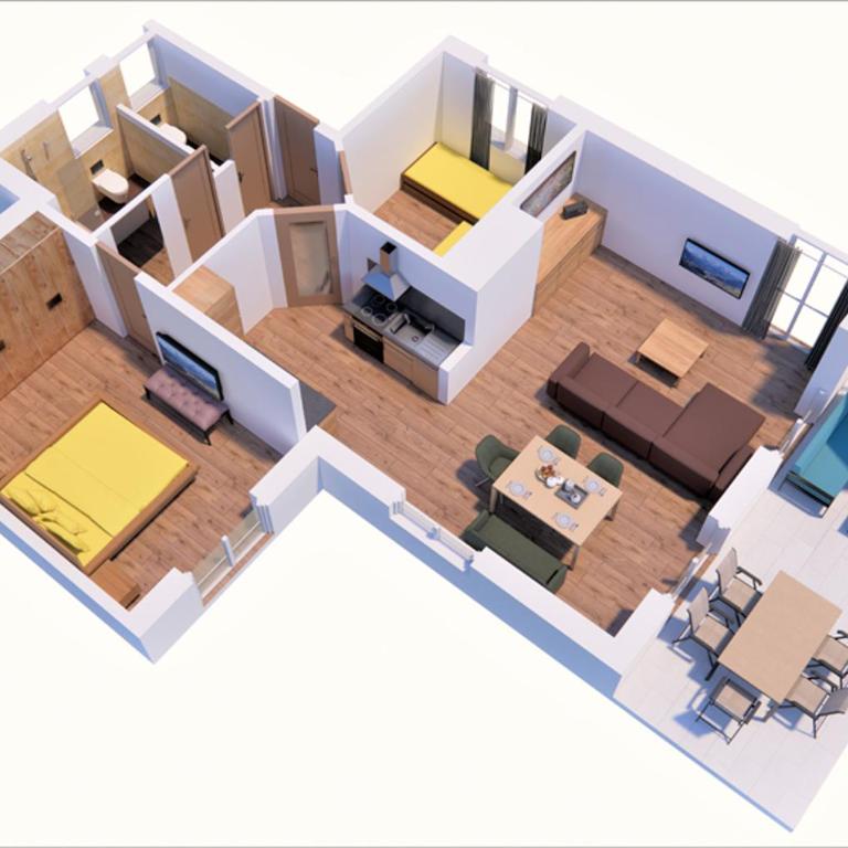 Alpina Sonnen-Appartements Füssen incl XL-Sonnen-Terrasse & Königscard - Apartment mit 2 Schlafzimmern - 2