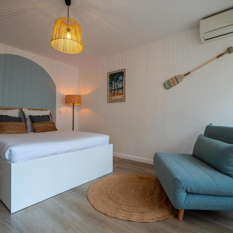 Le Sable Doré, Port & plage à pied - Piscine - Clim - Parking - Appartement 1 Chambre - 13