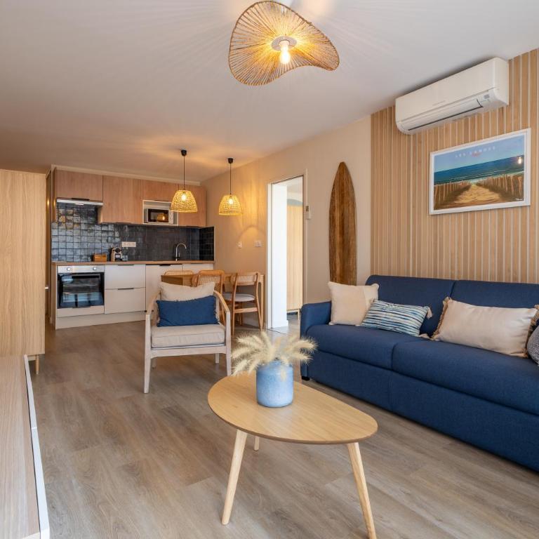 Le Sable Doré, Port & plage à pied - Piscine - Clim - Parking - Appartement 1 Chambre - 3