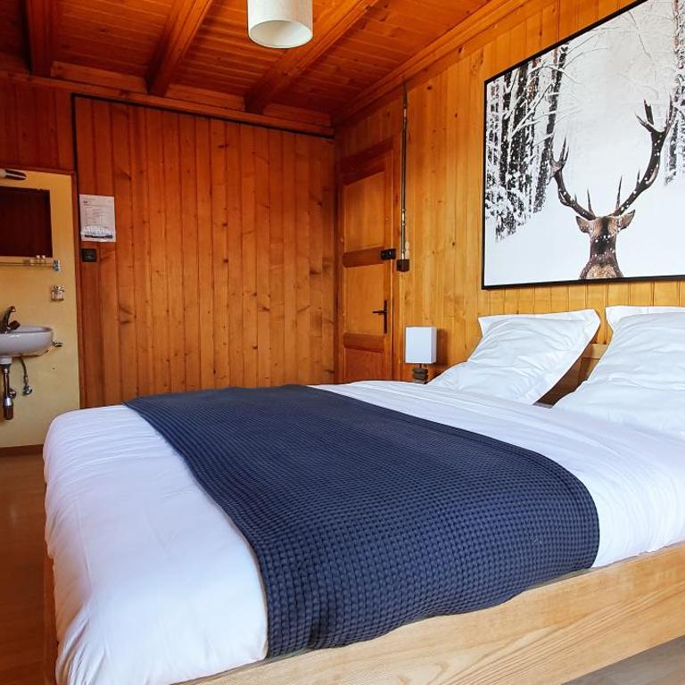 Auberge le Mont-Gelé - Doppelzimmer mit Balkon - 1