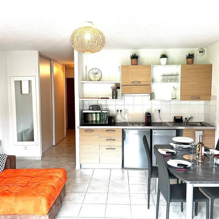 Confort Moderne à Valberg - Terrasse avec Vue Panoramique 100 m des Pistes - Apartamento de 1 dormitorio - 8