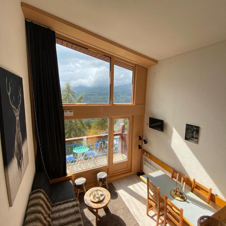 RESIDENCE LE RUITOR Duplex dernier étage vue panoramique classé 4 Cristaux Paradiski Piscine privée chauffée en ETE - Appartement en Duplex - 14