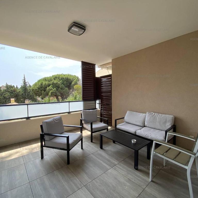 Beau T3 tout confort à 200m de la plage avec clim, terrasse et garage, Cavalaire-sur-Mer - FR-1-100-314 - Appartement - 1