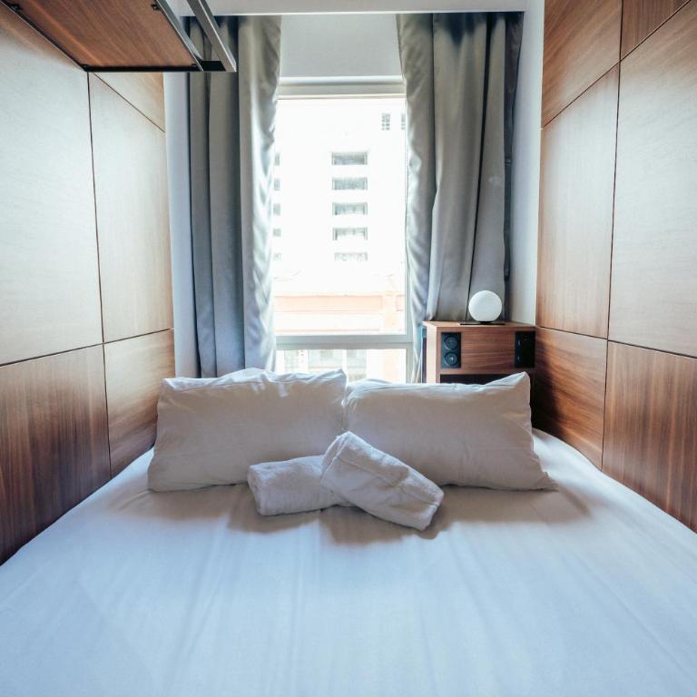JOST Auberge de Jeunesse Bordeaux Gare St Jean - Capsule de 5 m² Jost Box avec Salle de Bains Commune - 1