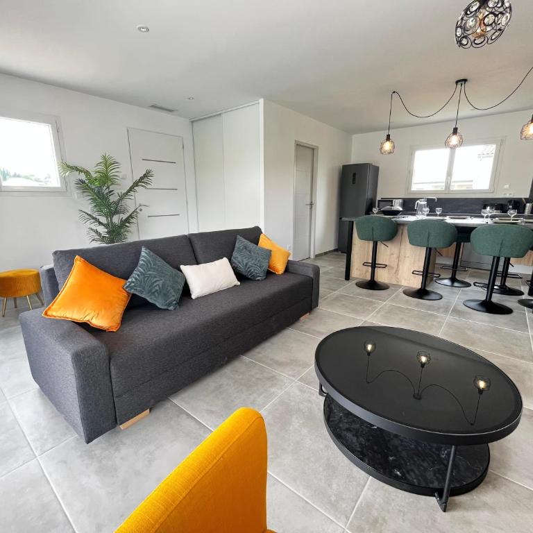 Villa Les Romarins - Villa avec Piscine Privée - 16