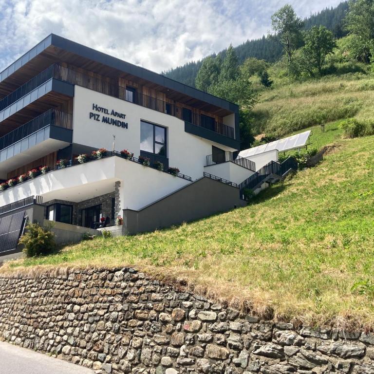 Hotel Apart Piz Mundin - Apartment mit 1 Schlafzimmer - 17