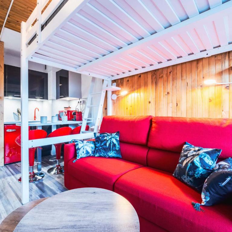 Studio rénové skis aux pieds avec balcon et wifi - FR-1-502-472 - Monolocale - 1