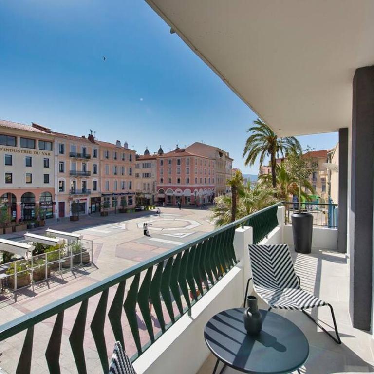 F2 refait à neuf balcon centre-ville proche plage - Appartamento con 1 Camera da Letto - 7