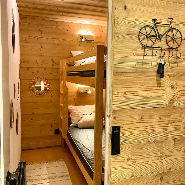 Appartement rénové 2 chambres vue pistes parking privatif - Apartment mit 2 Schlafzimmern - 3