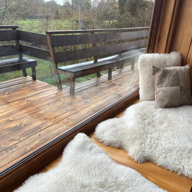 PARCELA DE AGRADO CON PISCINA LAGO RANCO todas las instalaciones con uso exclusivo capacidad 20 personas - Casa de 6 dormitorios - 86