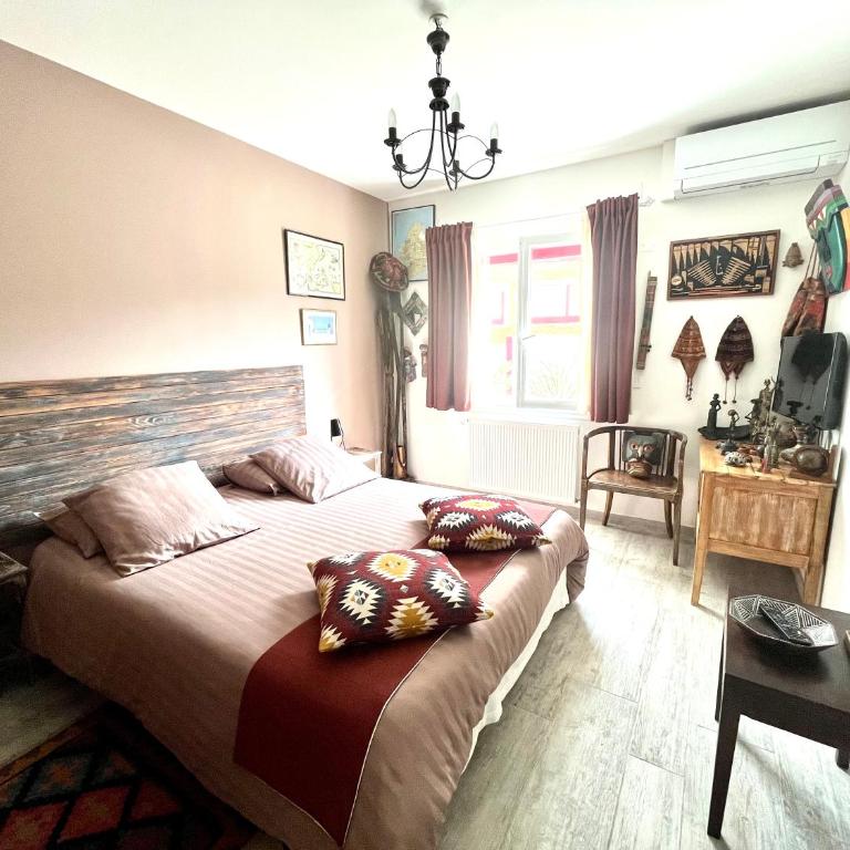 Le 7 & ses chambres Climatisées ! - Doppelzimmer mit Gemeinschaftsbad - 16