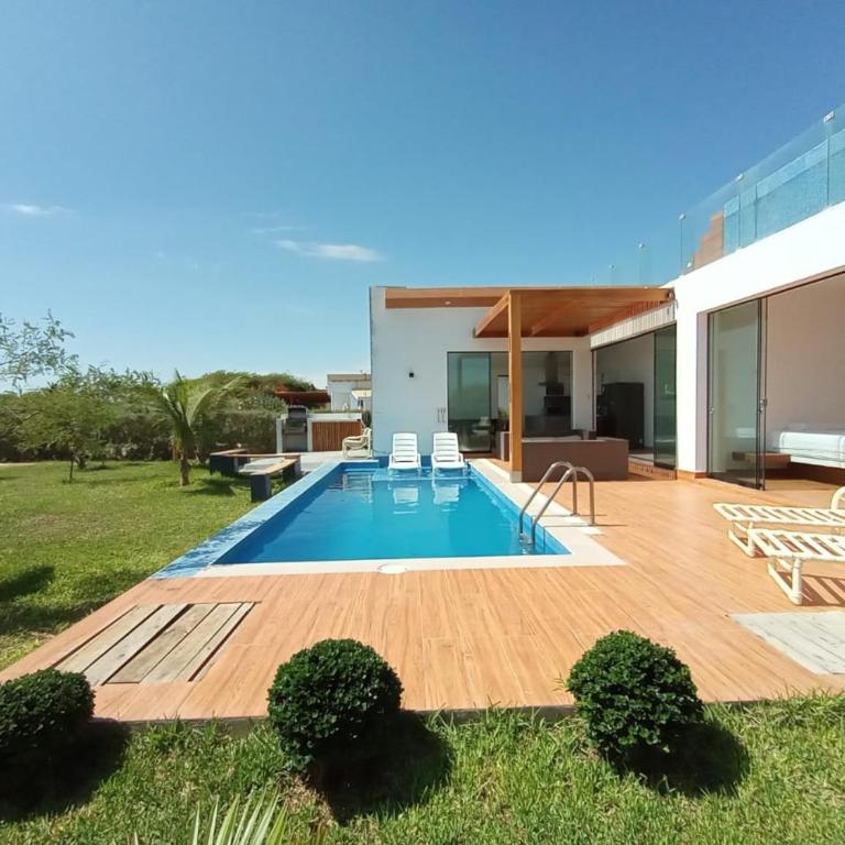 Casa VerdeMar Vichayito Perú - Four-Bedroom House - 2
