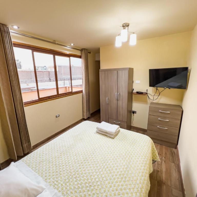 Casa Huéspedes Pimentel - Habitación Doble Económica - 1 o 2 camas - 3