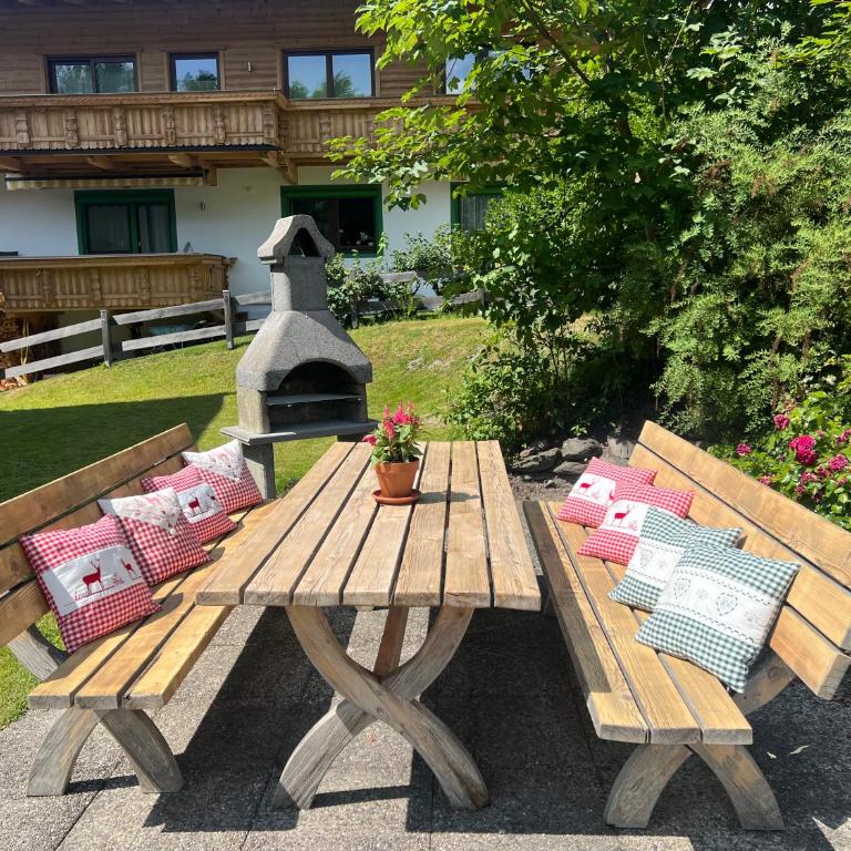 Ferienwohnung Steinbock Terrasse, Gartensauna, Garten, Grillplatz - Apartment mit 2 Schlafzimmern - 4
