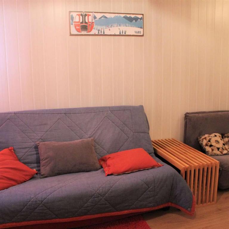 Studio confortable pour 2, pieds des pistes, centre station Vars Les Claux - FR-1-330B-210 - Appartamento - 4