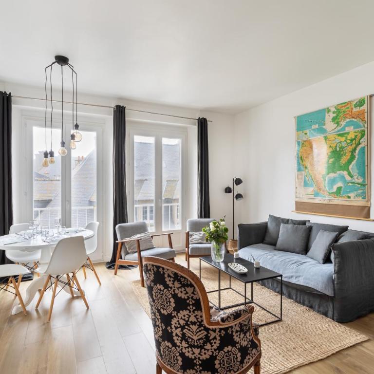 Le Nuage Malouin - Appt à 300m de la plage - Two-Bedroom Apartment - 1