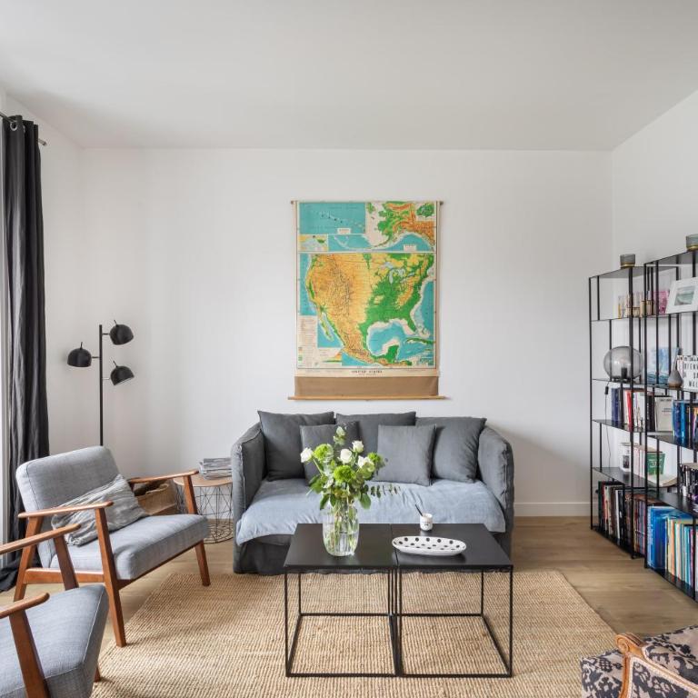 Le Nuage Malouin - Appt à 300m de la plage - Two-Bedroom Apartment - 10