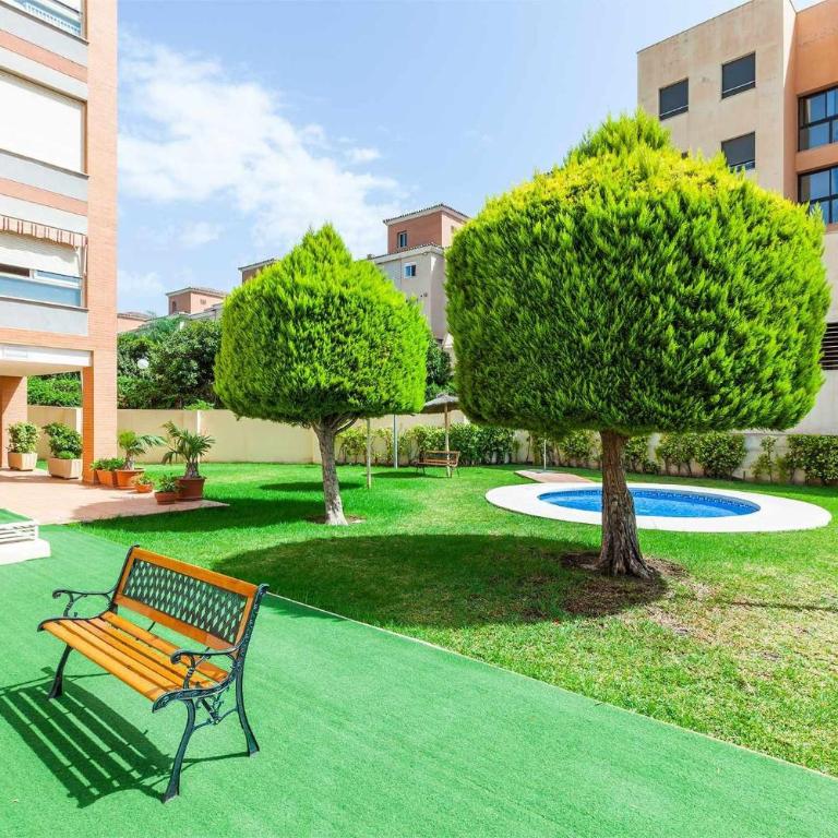A&N Sunny Penthouse with Terrace & Pool Torre del Mar - Apartamento de 1 dormitorio - 9
