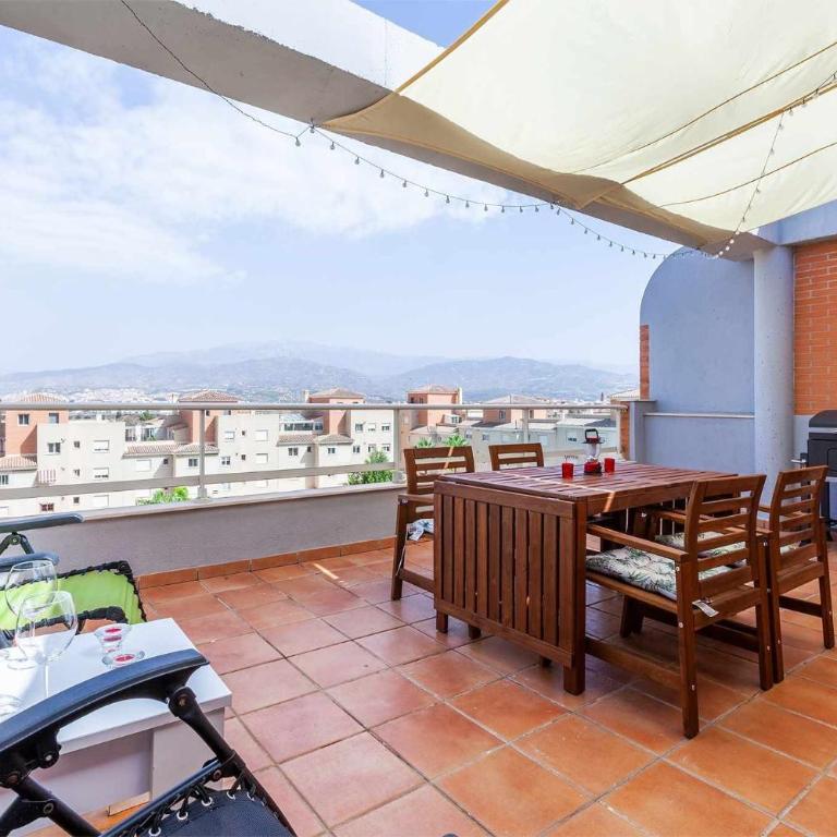 A&N Sunny Penthouse with Terrace & Pool Torre del Mar - Apartamento de 1 dormitorio - 29