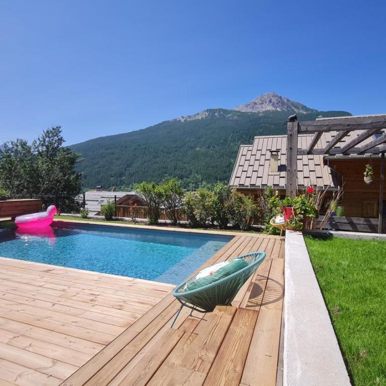 Chalet SERRE CAMBEOU Piscine&spa - Appartement 3 Chambres - 8