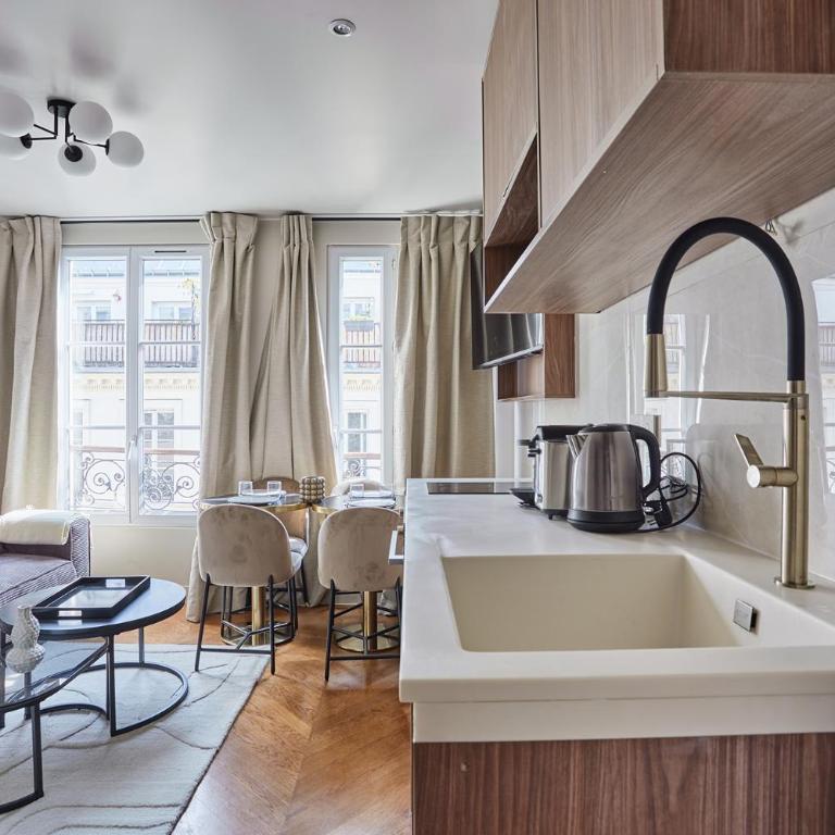 Apart hotel Centre de Paris by Studio prestige - Chambre Familiale Deluxe - 6