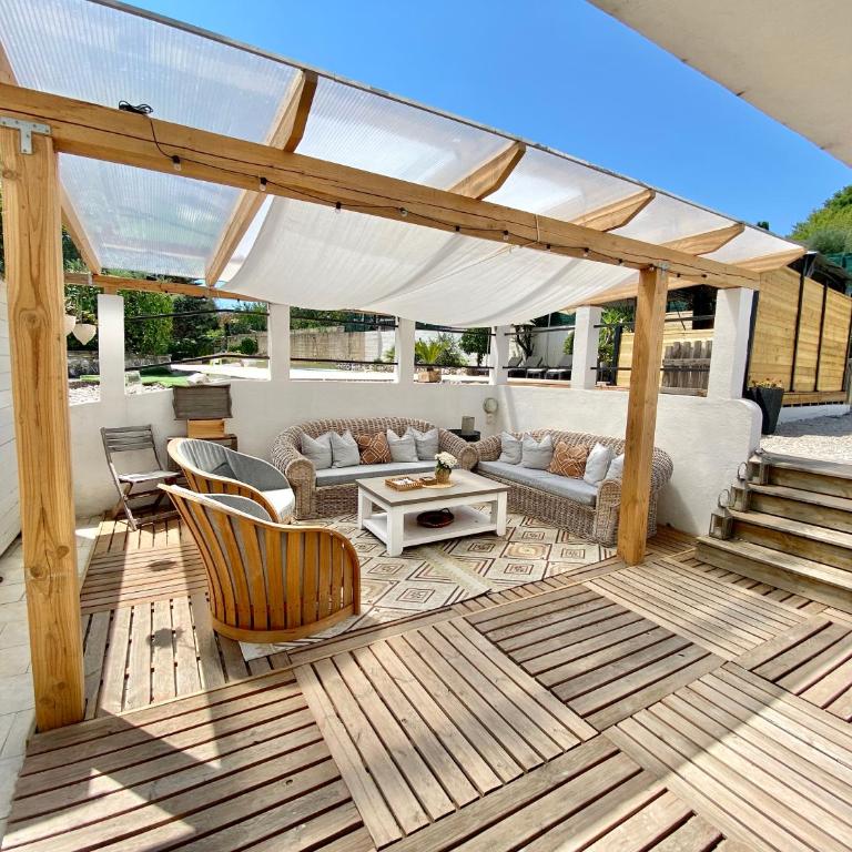 Charming Villa with big pool and AC in Antibes - Villa 3 Chambres - 4