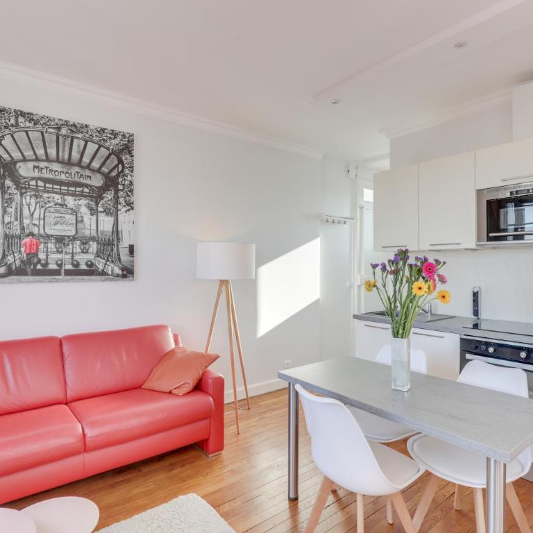 Eiffel Tower view terrace Saint Germain des Pres - Chambre Double ou Lits Jumeaux - 7