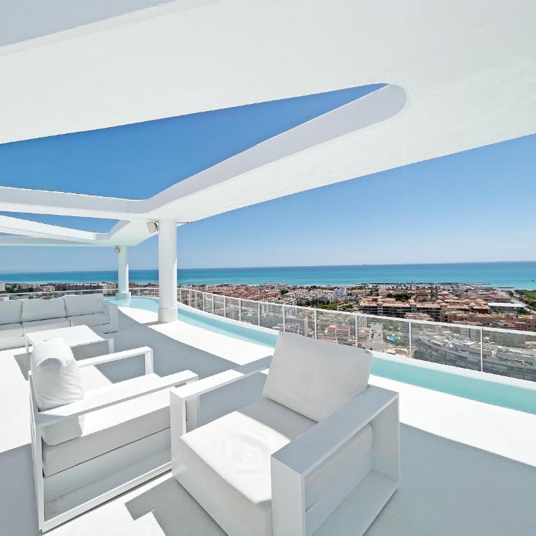 Global Vacacional, Apartamento con terraza, vistas al mar y a la piscina - Apartment mit Terrasse - 41