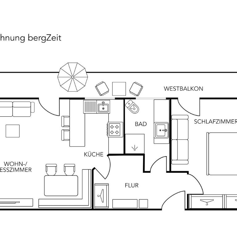 Ferienwohnungen Alpentraum - bergZeit - Apartment mit 1 Schlafzimmer - 8