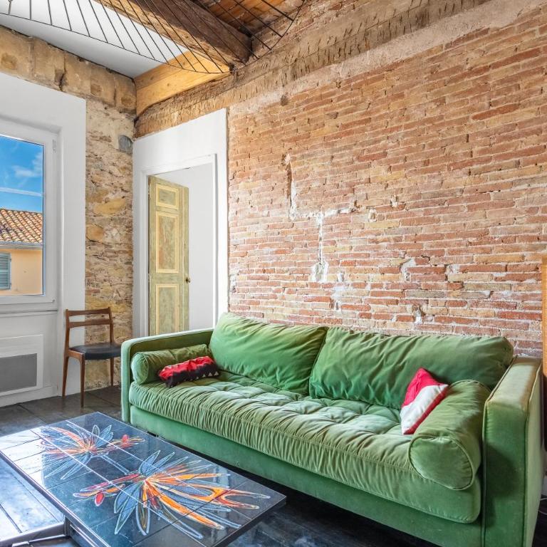 T3 charme ancien au coeur de Toulon - Two-Bedroom Apartment - 4
