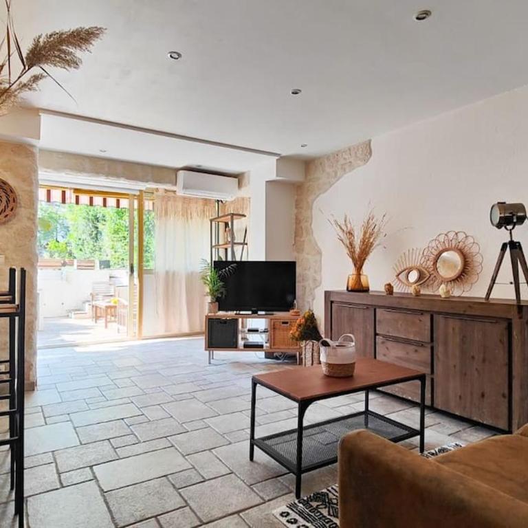 Appartement Villeneuve Loubet Plage - Spacieux avec Jardin - Apartment mit 1 Schlafzimmer - 2