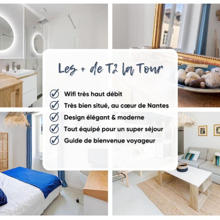 Machines de l'île - Fibre - Netflix - T2 LA TOUR - Apartment mit 1 Schlafzimmer - 4