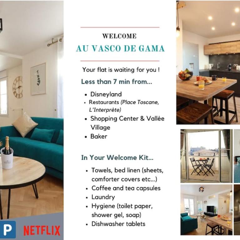 Au Vasco - Self Check-In, Private Parking - Apartment mit 1 Schlafzimmer - 1