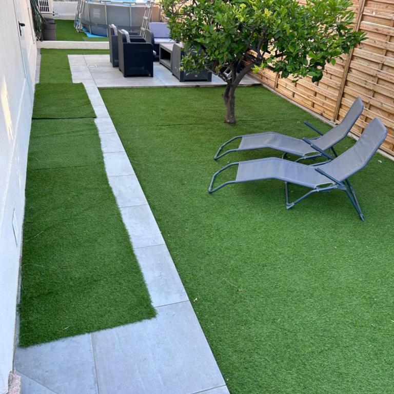 Superbe appartement dans villa - Appartement 3 Chambres - 20