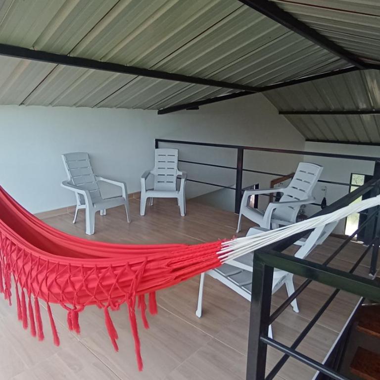 Casa Tipo Cabaña de Descanso En La Jagua Huila, Fresca Elegante - Three-Bedroom House - 17