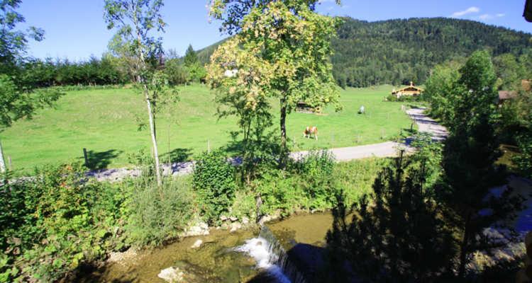Pension mit Bergblick in Inzell - Apartment mit 1 Schlafzimmer und Balkon - 8