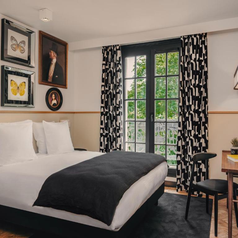 Solly Hôtel Paris - Chambre Double Confort avec Vue sur Parc - 1