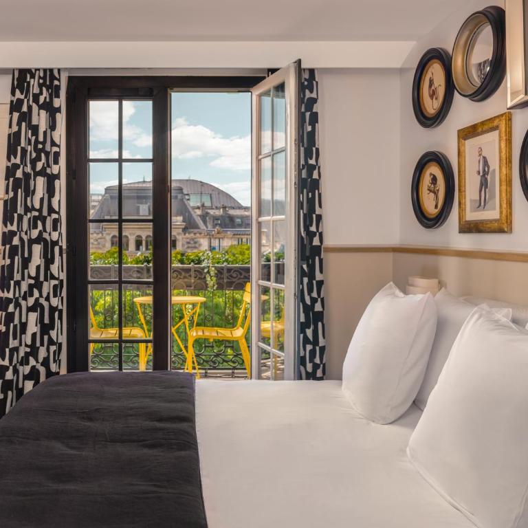 Solly Hôtel Paris - Suite Junior avec Balcon - Vue sur Paris - 1