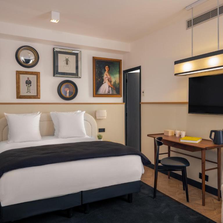 Solly Hôtel Paris - Chambre Double Confort avec Terrasse - 2