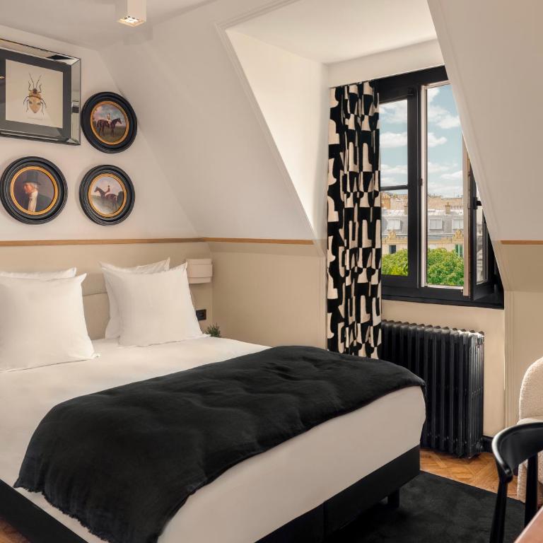 Solly Hôtel Paris - Chambre Cosy - Vue sur Paris - 4